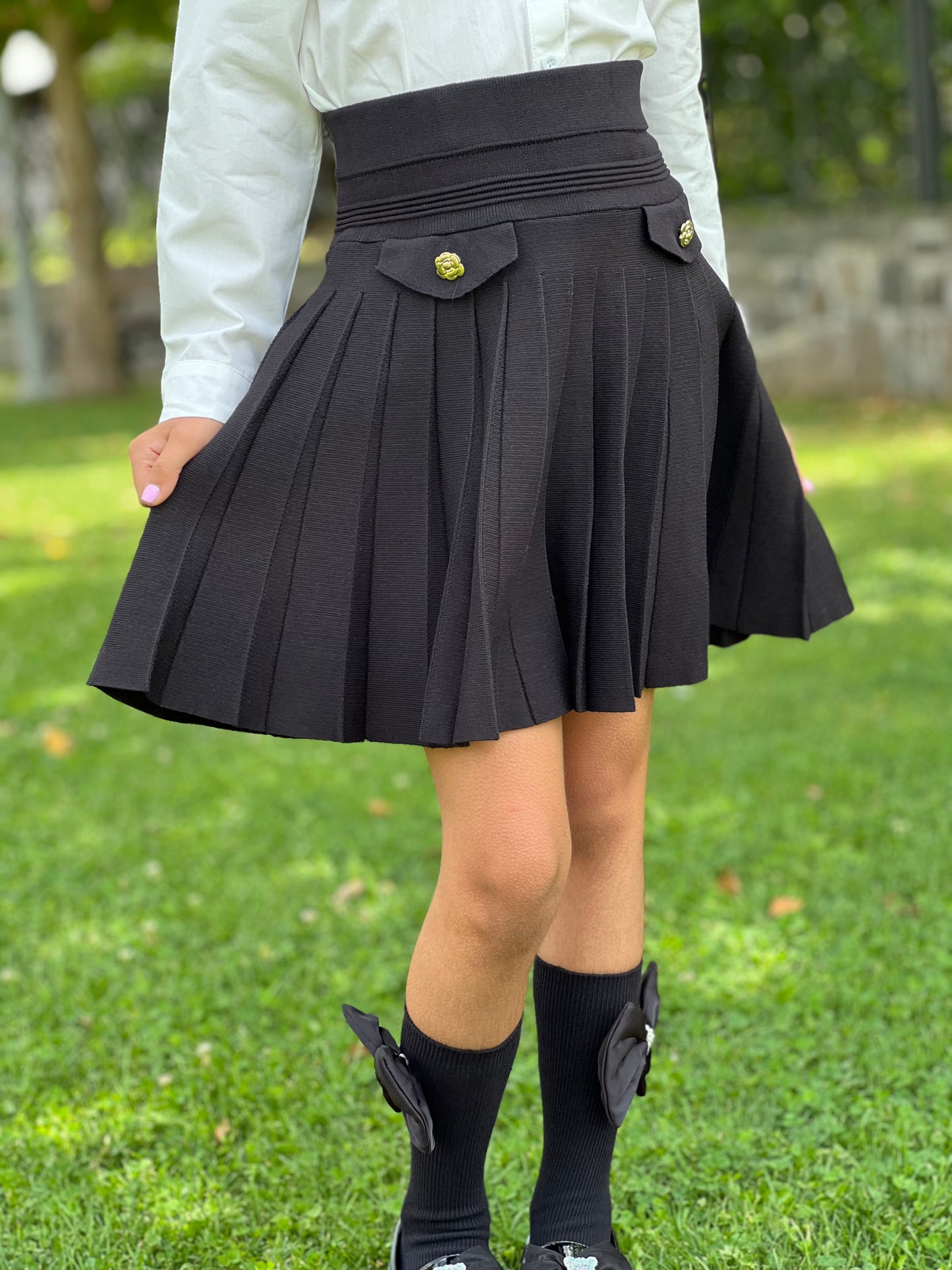 Fustă tricot Nertel