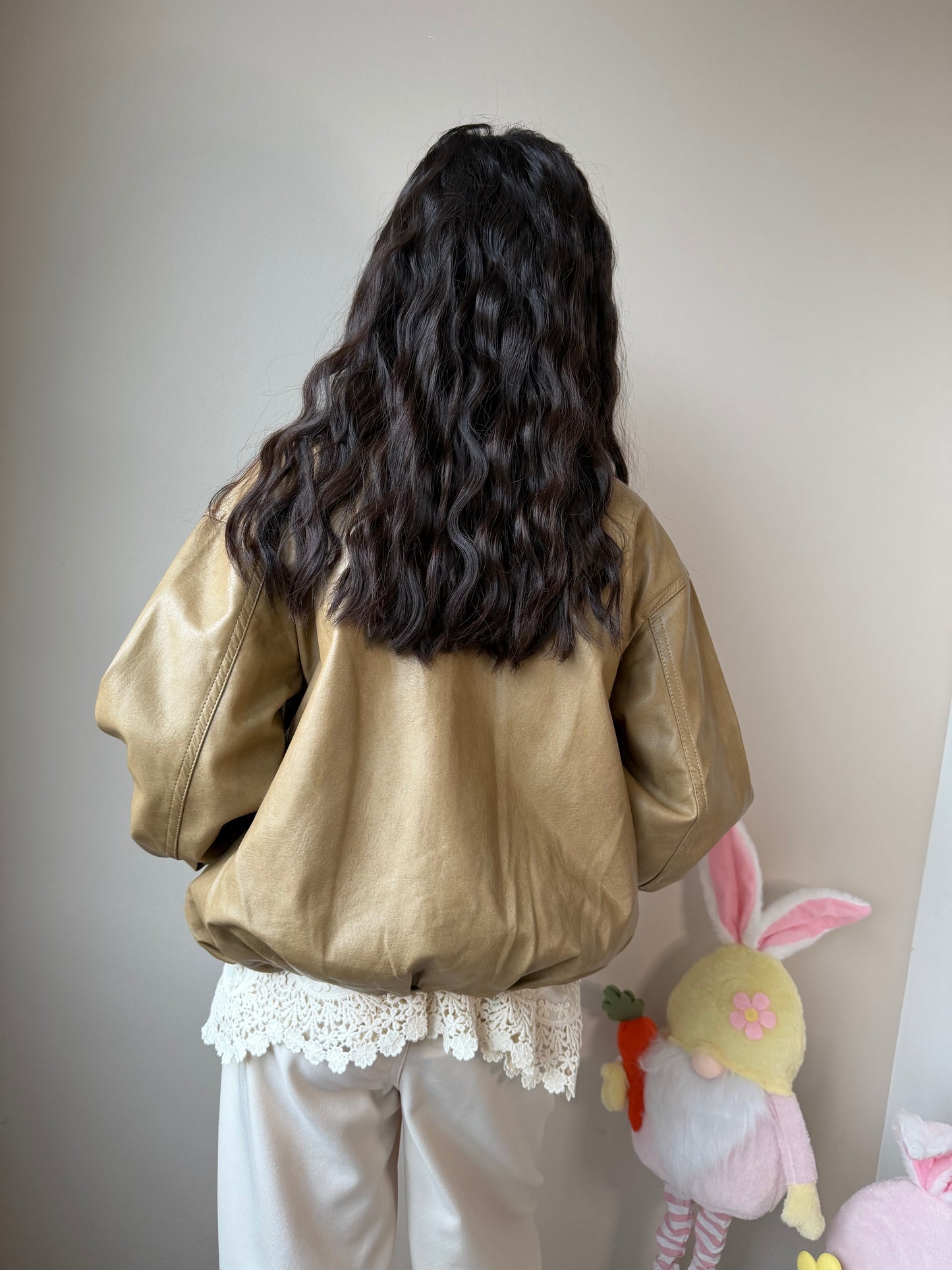 Geaca din imitație de piele Soledad