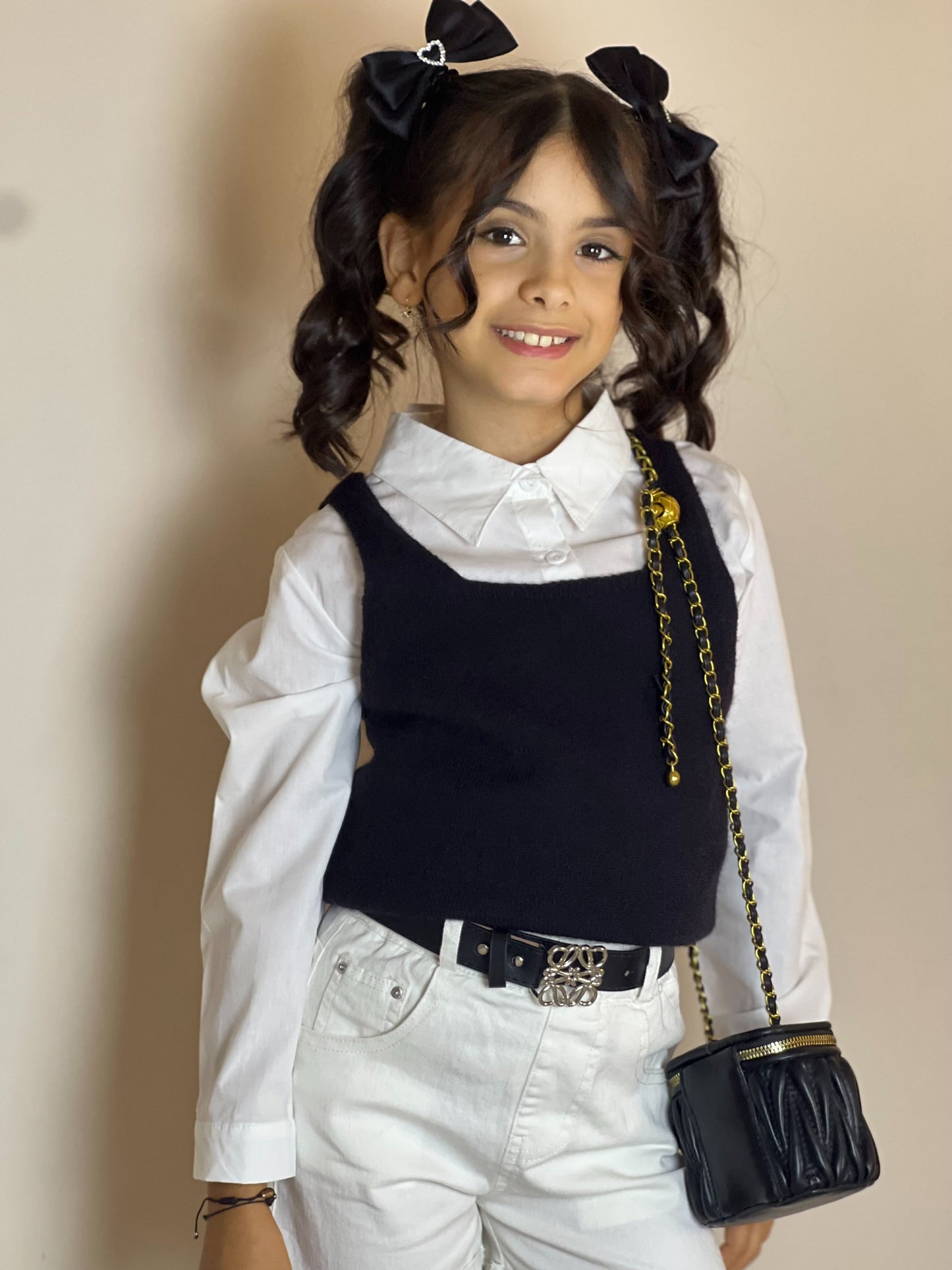 La camicia con gilet Pony