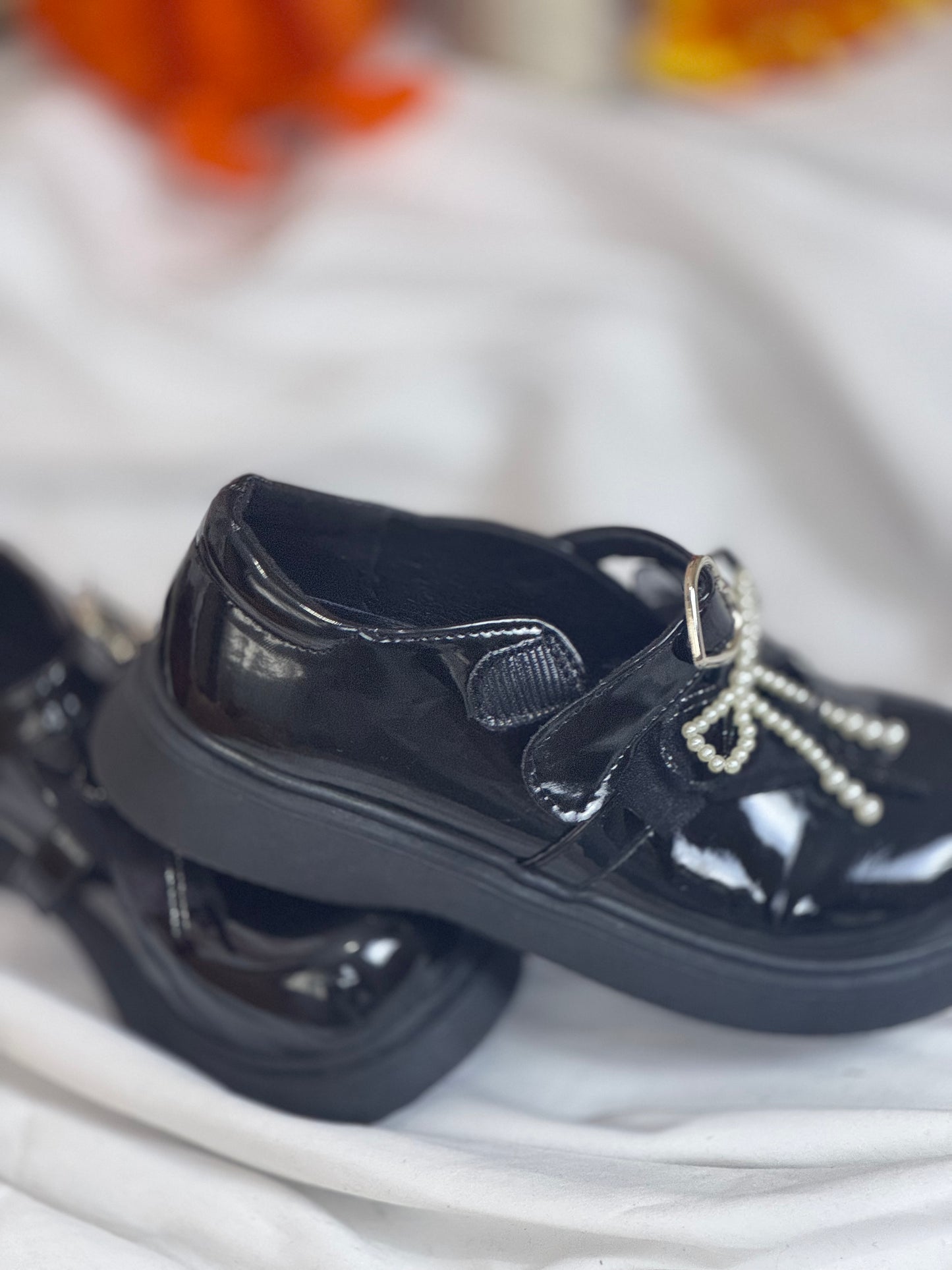 Pantofi Luna (piele ecologică lăcuită)