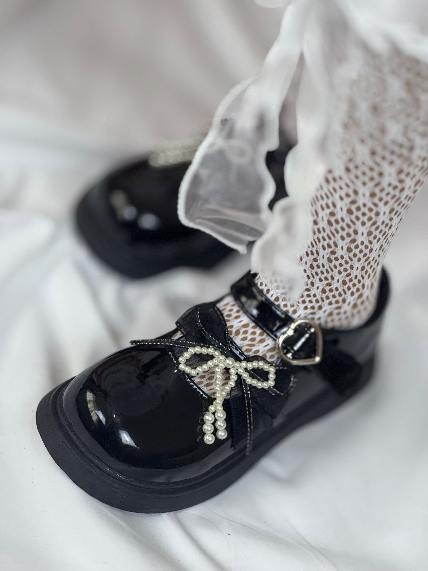Pantofi Luna (piele ecologică lăcuită)