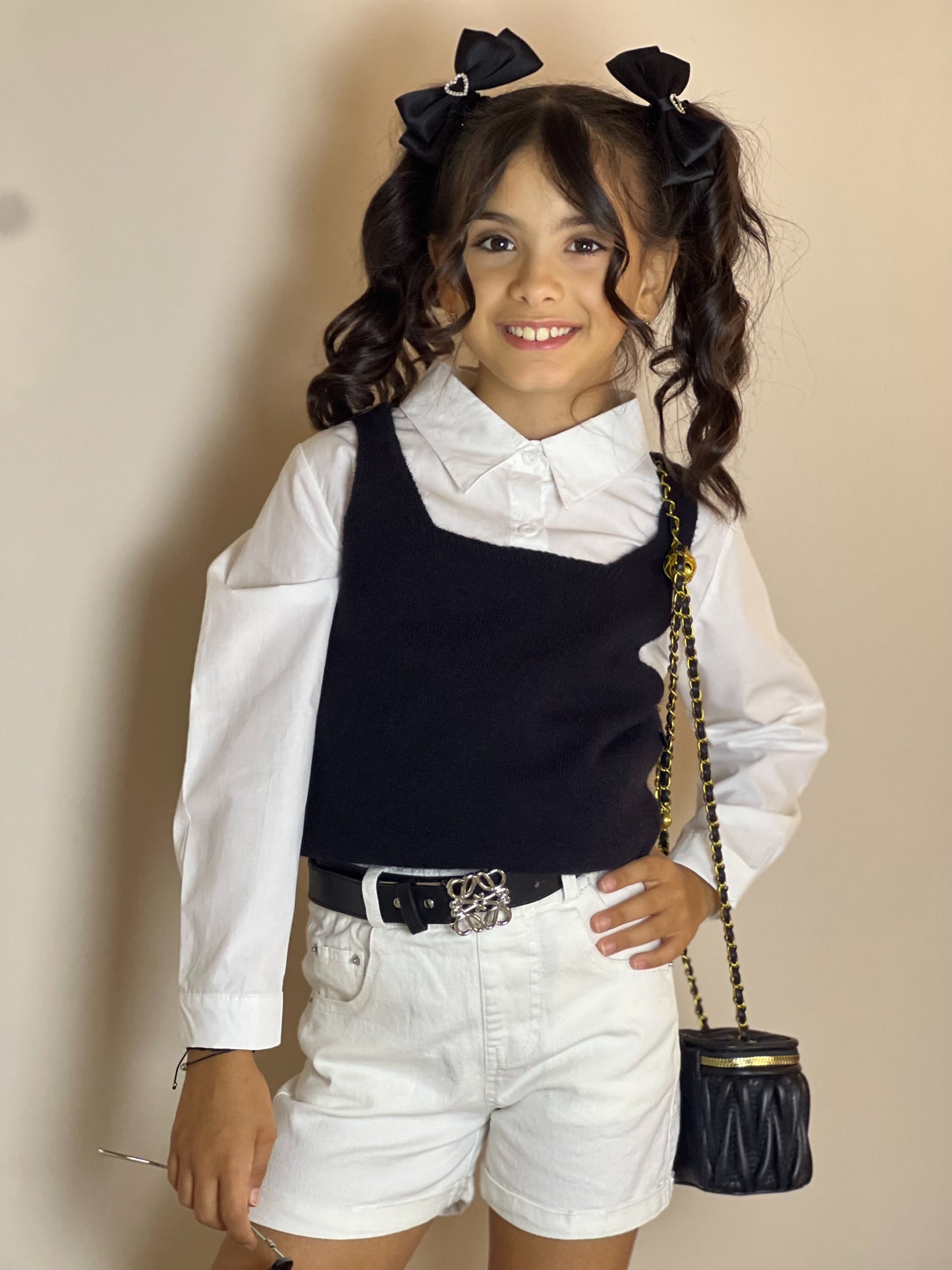 La camicia con gilet Pony
