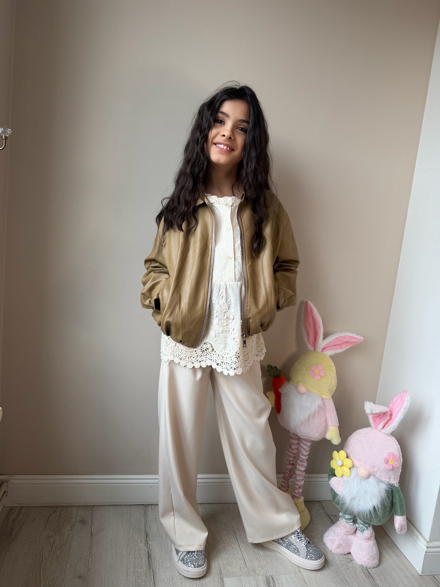 Geaca din imitație de piele Soledad