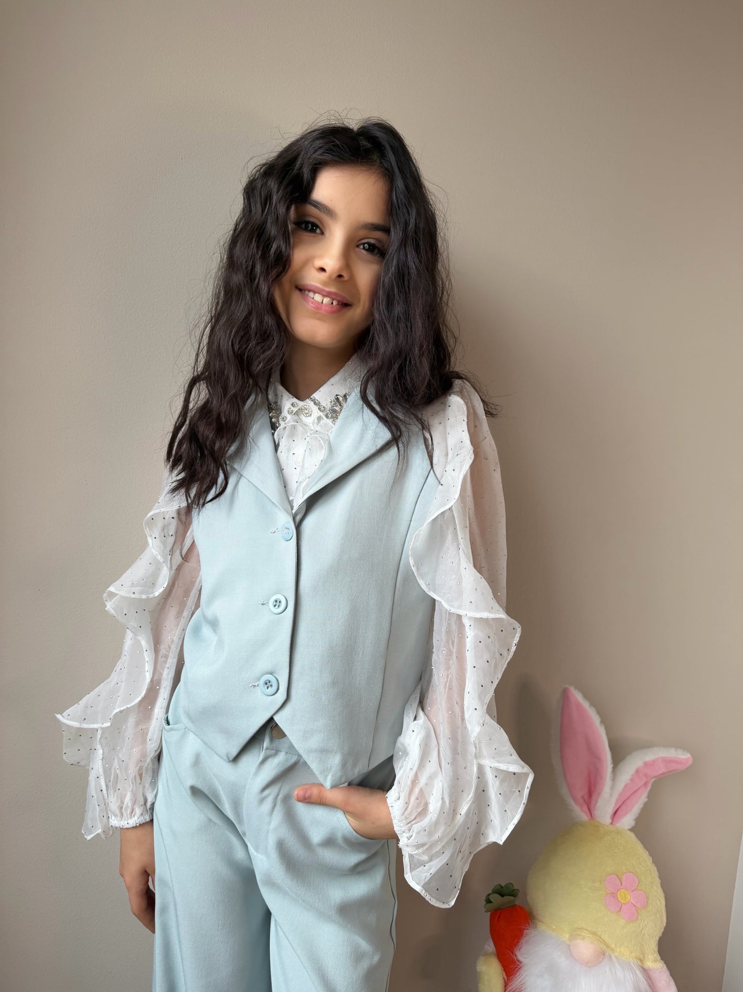 Costum Elise(vesta+ pantaloni)