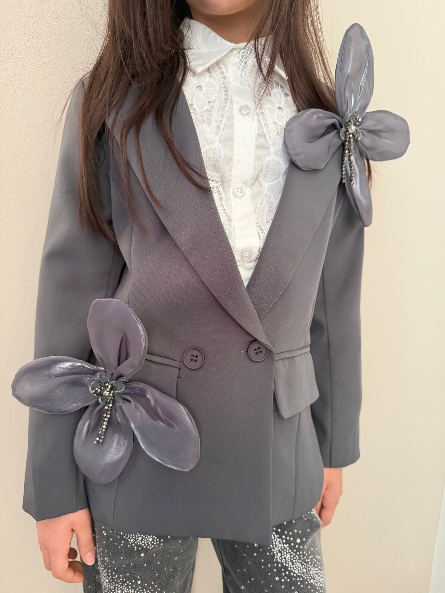 Sacou Lorina(flori detașabile)