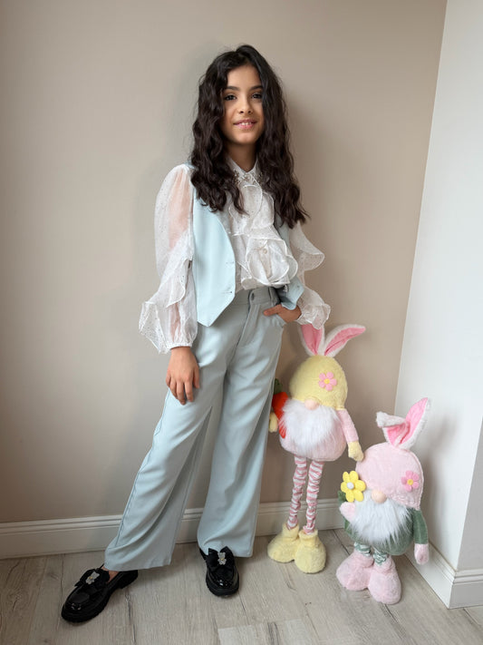 Costum Elise(vesta+ pantaloni)