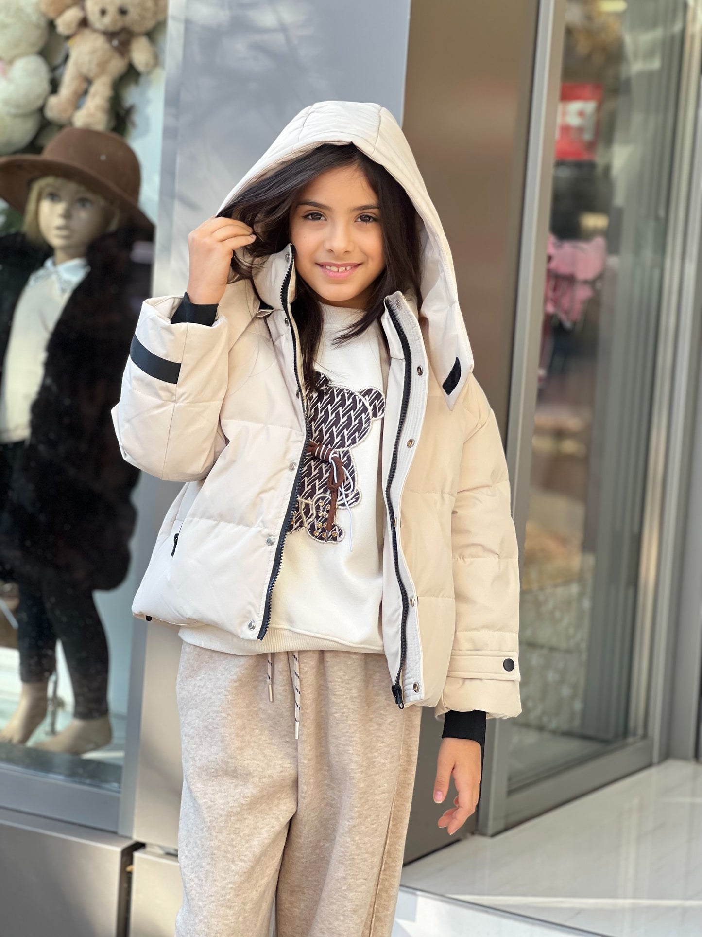 Geaca Lona(umplutura din puf)