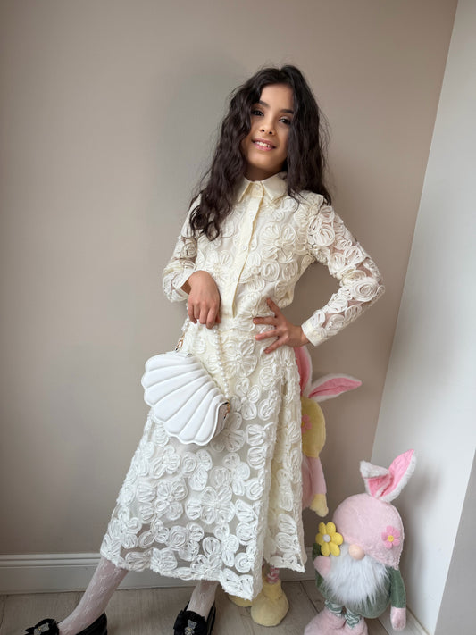 Compleu Lavia(cămașa+ fusta)