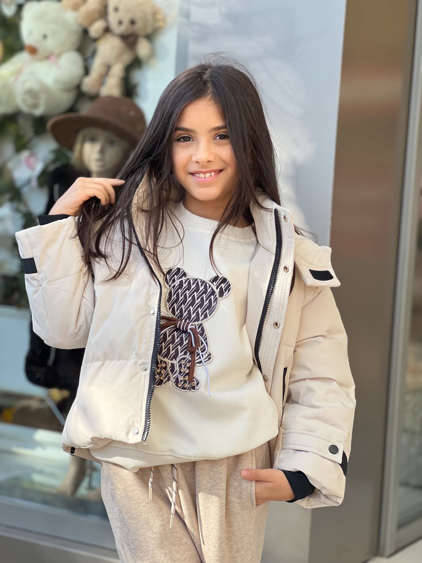 Geaca Lona(umplutura din puf)