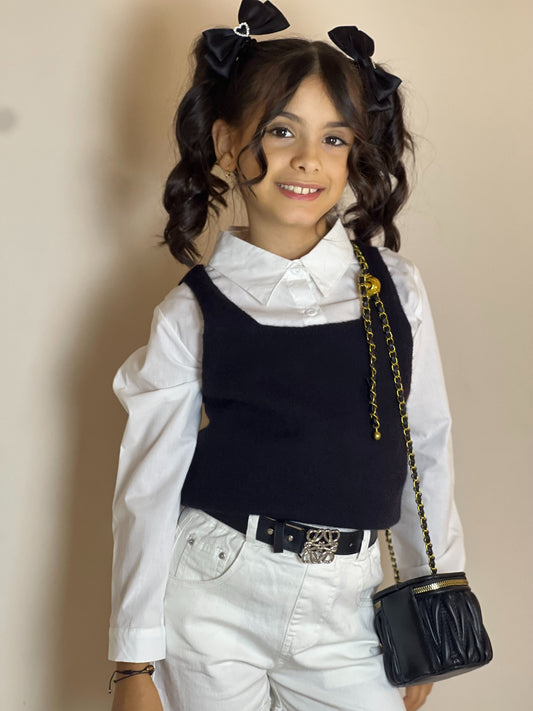 La camicia con gilet Pony