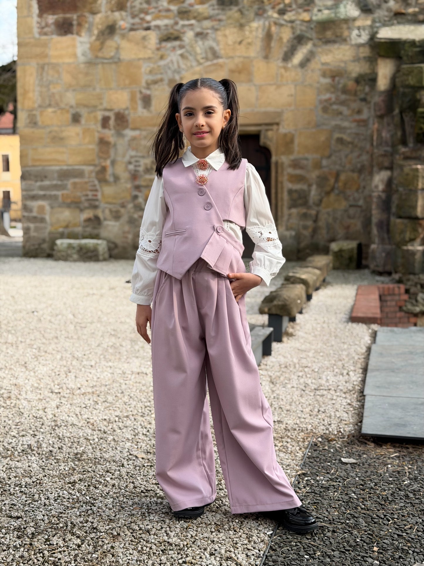 Compleu Ambra(vesta+ pantalon)