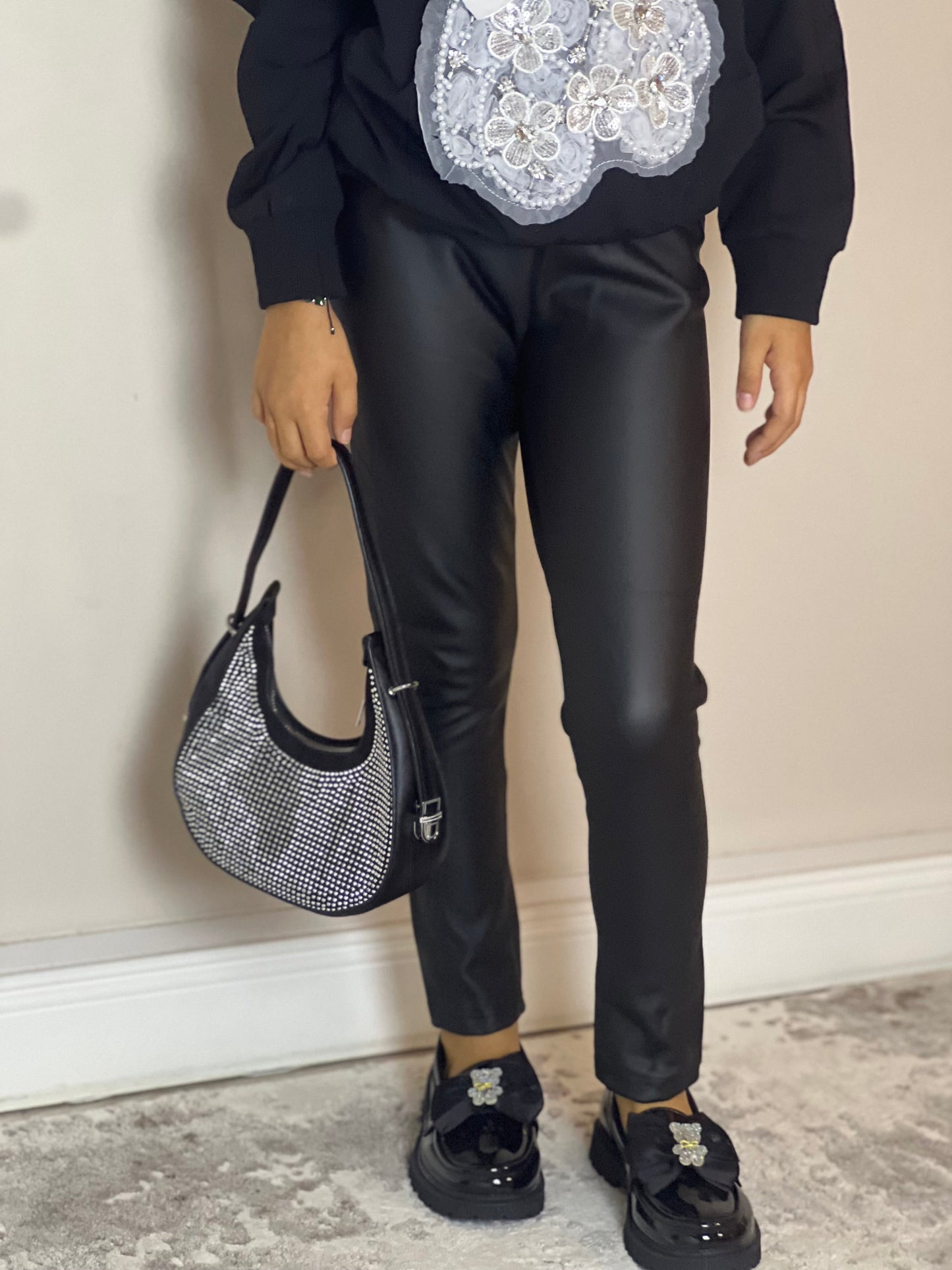 Colanți latex(flaușati)