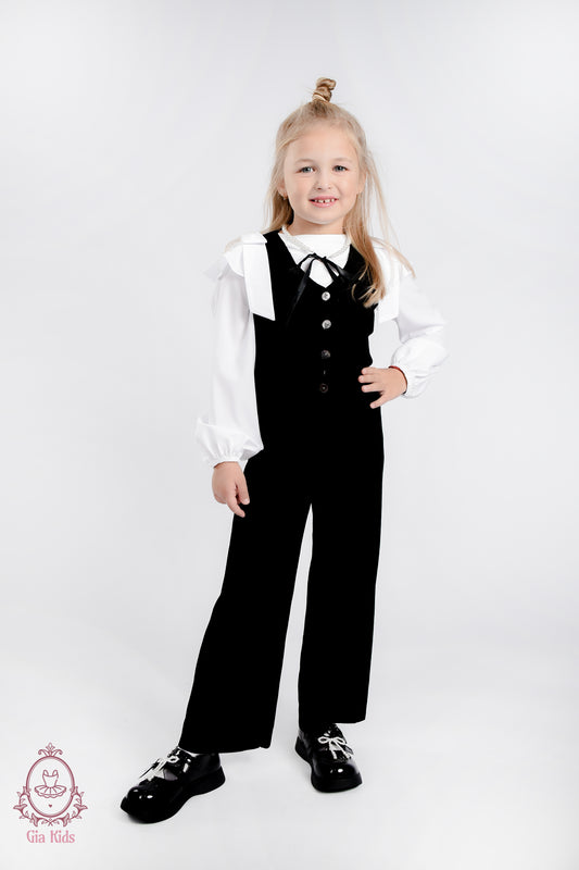 Compleu tricotat Brisa(vesta+pantalon)
