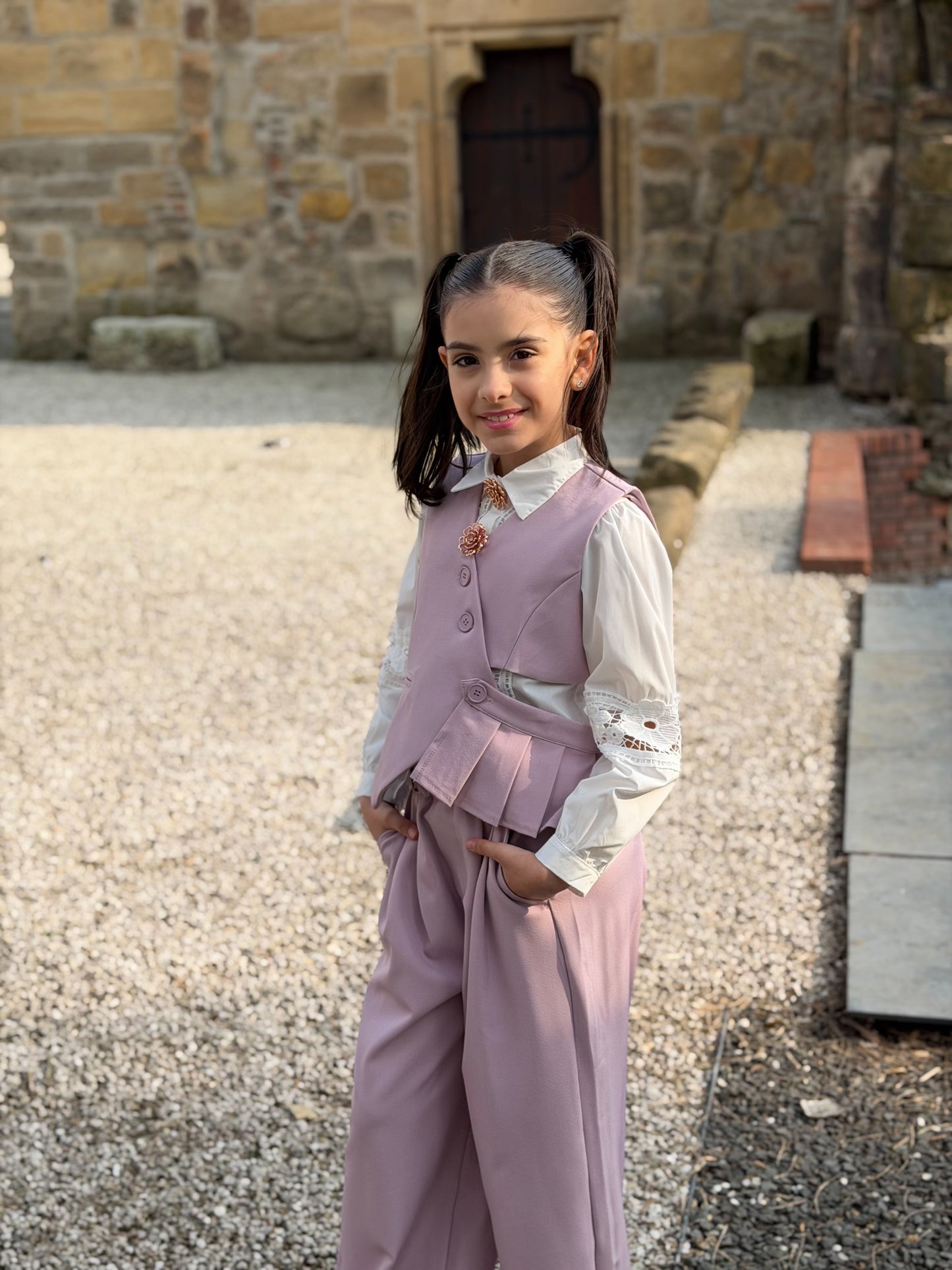 Compleu Ambra(vesta+ pantalon)