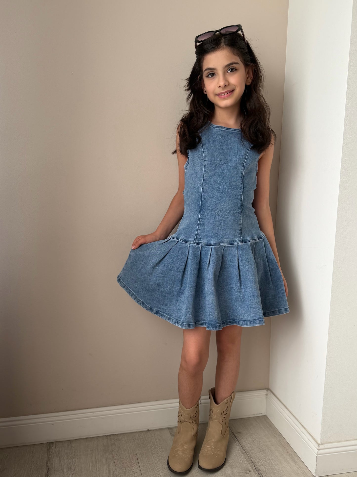 Rochie jeans Alida