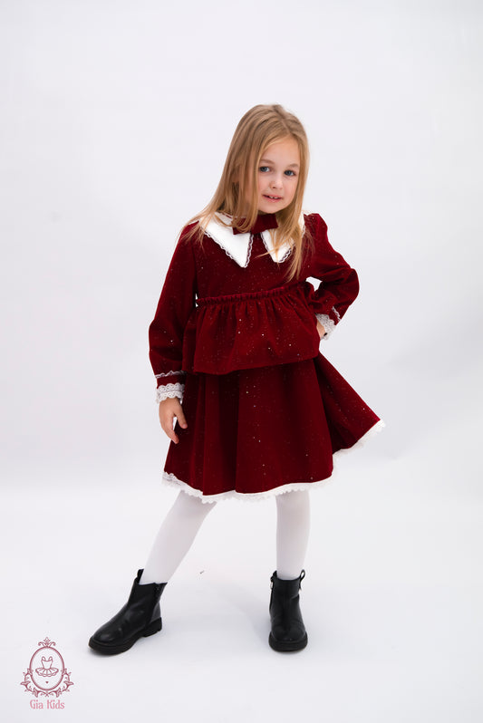 Rochie din catifea Sureya